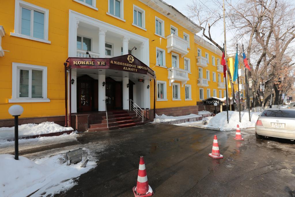 Hotel Ambassador Almaty Exterior foto